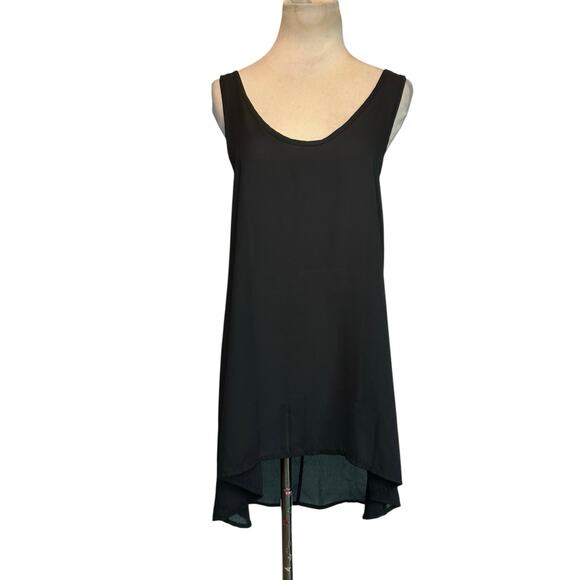 Painted Threads black high low tunic tank top size XS - Picture 13 of 14